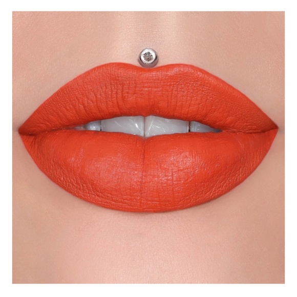 PAIN‎ IS PLEASURE New in Box Jeffree Star Velour Liquid Lipstick Bold Orange - Picture 1 of 9